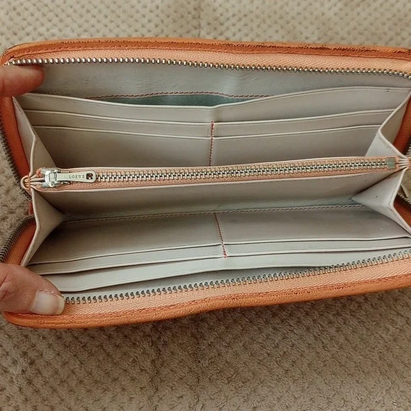 LOEWE Leather Zip Around Wallet - Picture 6 of 12